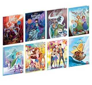 Disney Çizgi Klasikleri Kız Çocuk Seti 8 Kitap Takım