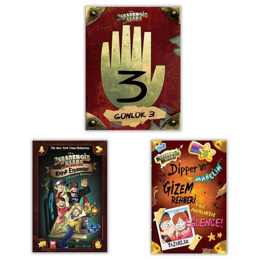 Disney - Esrarengiz Kasaba En Favori Kitaplar 3 Kitap Takım - Beta Yayınevi