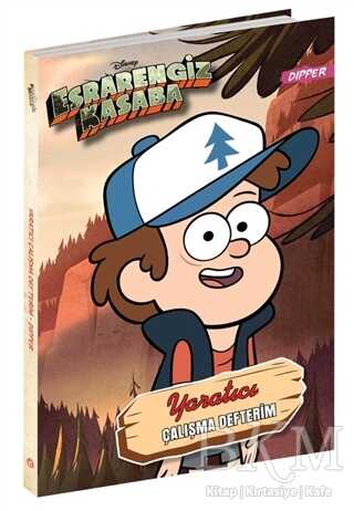Disney - Esrarengiz Kasaba Yaratıcı Çalışma Defterim Dipper - 1