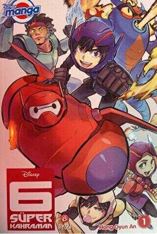 Disney Manga 6 Süper Kahraman - 1