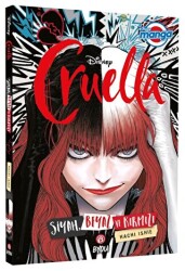 Disney Manga Cruella - Siyah, Beyaz ve Kırmızı - Beta Byou