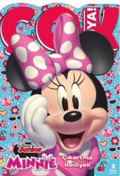 Disney Minnie Çıkartmalı Dev Boyama Kitabı - Doğan Çocuk