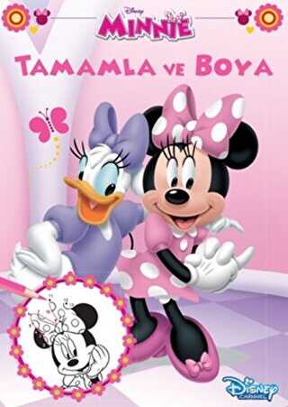 Disney Minnie - Tamamla ve Boya - Doğan Egmont Yayıncılık