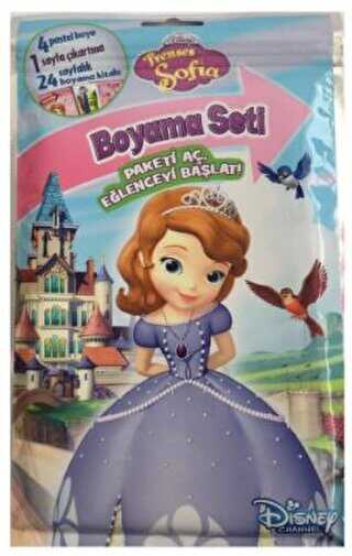 disney prenses sofia boyama seti - Doğan Çocuk