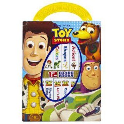 Disney Toy Story Woody, Buzz Lightyear, and More! - My First Library Board Book Block 12-Book Set - Pi Kids
