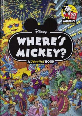 Disney: Where`s Mickey Mouse A Look and Find Book Activity - 1