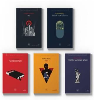 Distopya Seti Fahrenheit 451, Cesur Yeni Dünya, Yüksek Şatodaki Adam, 1984, Biz - 1