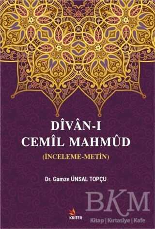 Divan-ı Cemil Mahmüd - Kriter Yayınları