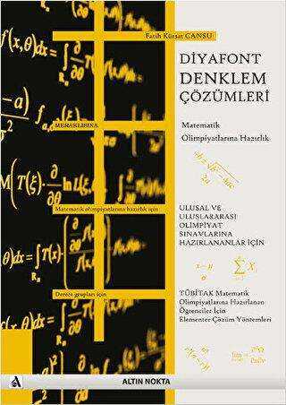 Diyafont Denklem Çözümleri - Altın Nokta Basım Yayın