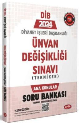 Diyanet İşleri Başkanlığı Unvan Değişikliği Sınavı Tekniker Ana Konular Soru Bankası - Karekod Çözüm - 1