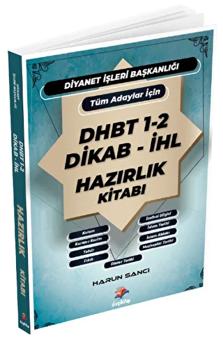 Dizgi Kitap Diyanet İşleri Başkanlığı DHBT 1-2 Konu Anlatımı