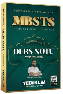 Diyanet İşleri Başkanlığı MBSTS Ders Notu - 1