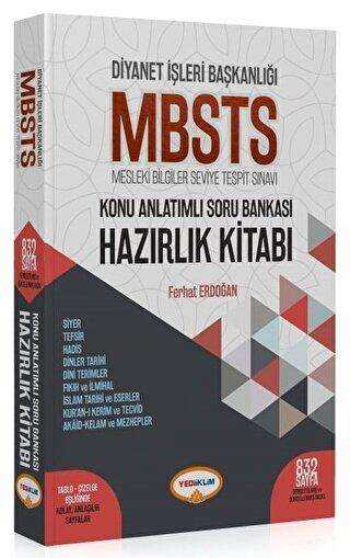 Yediiklim Yayınları Diyanet İşleri Başkanlığı MBSTS Konu Anlatımlı Soru Bankası Hazırlık Kitabı