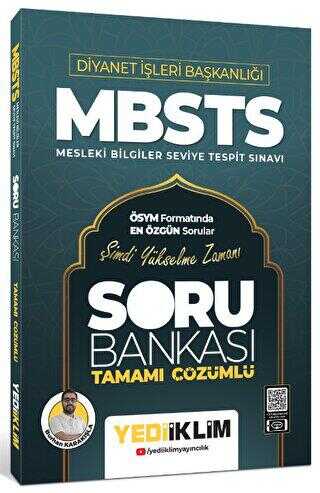 Yediiklim Yayınları Diyanet İşleri Başkanlığı MBSTS Tamamı Çözümlü Soru Bankası - 1