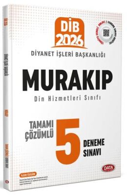 Diyanet İşleri Başkanlığı Murakıp Tamamı Çözümlü 5 Deneme Sınavı - 1