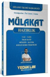 Diyanet İşleri Mülakat Hazırlık Kitabı - Yediiklim Yayınları