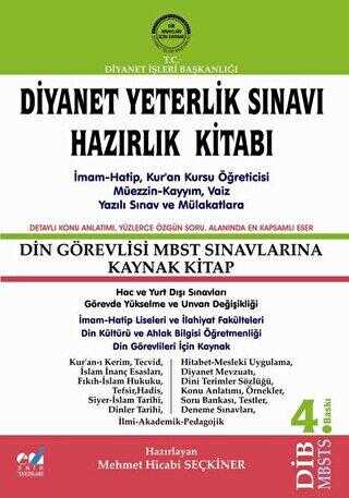 Emin Yayınları Diyanet Yeterlik Sınavı Hazırlık Kitabı - Emin Yayınları