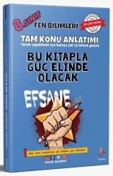 Dizgi Kitap 8. Sınıf Fen Bilimleri Konu Anlatımı Efsane Serisi - Dizgi Kitap