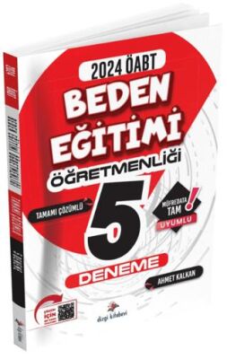 Dizgi Kitap Beden Eğitimi Öğretmenliği QR Çözümlü 5 Deneme Sınavı - 1