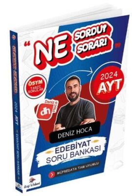 Dizgi Kitap Deniz Hoca Ne Sordu? Ne Sorar? AYT Edebiyat Soru Bankası - 1