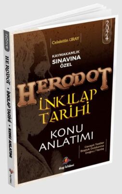 Dizgi Kitap Dizgi Kitap Kaymakamlık Sınavına Özel Herodot İnkılap Tarihi Konu Anlatımı - 2024 - 1