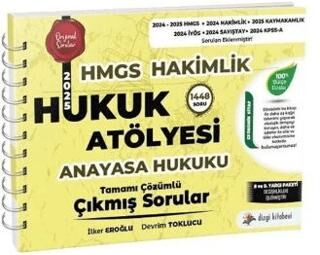 Dizgi Kitap HMGS Hakimlik Anayasa Hukuku Hukuk Atölyesi Çıkmış Sorular - 1