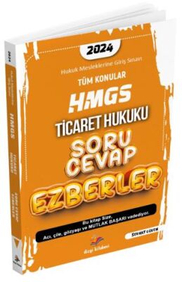 Dizgi Kitap HMGS Ticaret Hukuku Soru Cevap Ezberler - 1