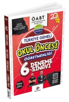 Dizgi Kitap KPSS Okul Öncesi Öğretmenliği Türkiye Geneli Tamamı Çözümlü 6 Deneme Sınavı - 1