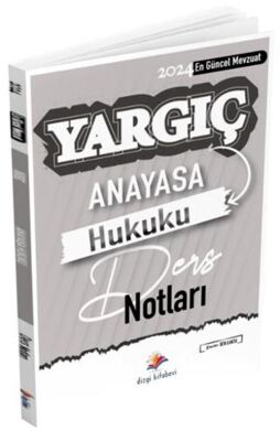 Dizgi Kitap Yargıç Hakimlik ve HMGS Anayasa Hukuku Ders Notları - 1