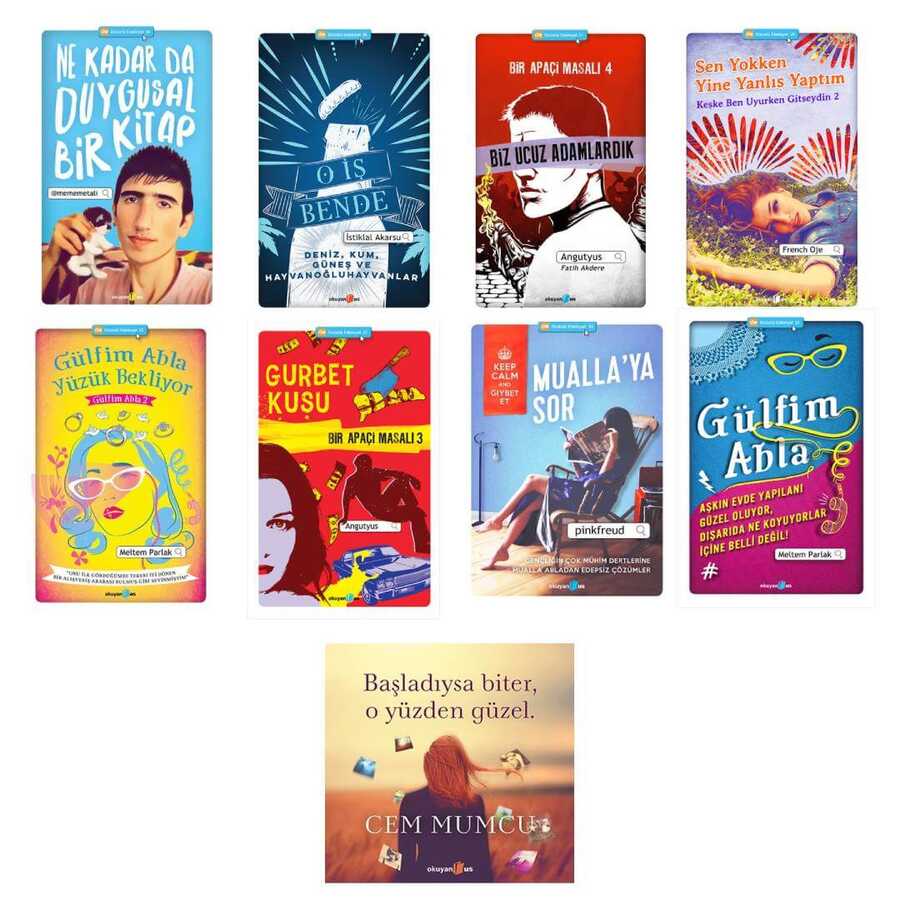 Dizüstü Edebiyatı Seti - Okuyan Us Yayınları