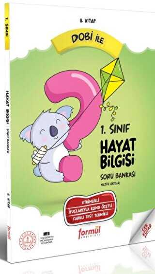 Formül Yayınları DOBİ 1. Sınıf Hayat Bilgisi Soru Bankası - Formül Yayınları