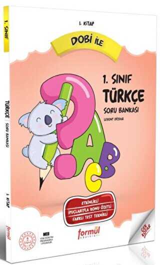 Formül Yayınları DOBİ 1. Sınıf Türkçe Soru Bankası - Formül Yayınları