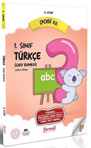 Formül Yayınları DOBİ 1. Sınıf Türkçe Soru Bankası - Formül Yayınları