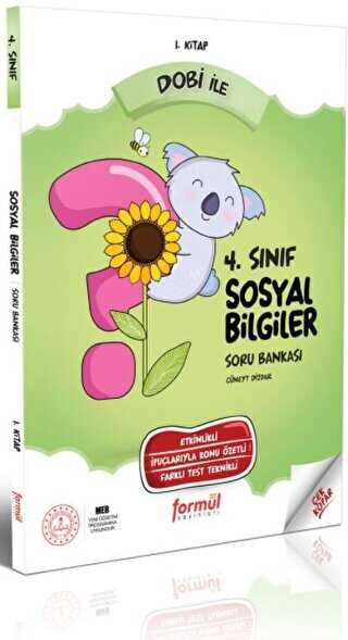 Formül Yayınları DOBİ 4. Sınıf Sosyal Bilgiler Soru Bankası - Formül Yayınları