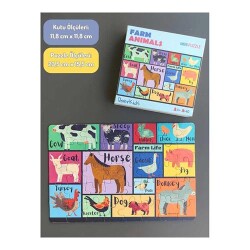 Çiftlik Hayvanları Mini Puzzle - 2