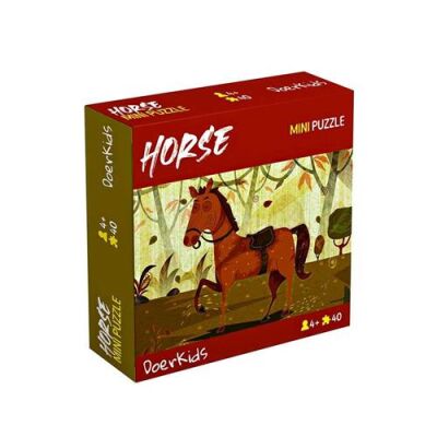 Çiftlik Sevimli At Mini Puzzle - 1