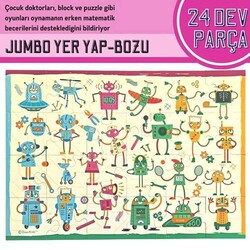 Dev Robotlar Jumbo Yer Puzzle - 2