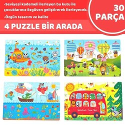Kademeli İlerleyen Taşıtlar Puzzle - 3