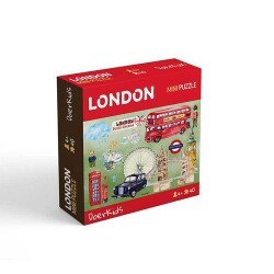 Londra Mini Puzzle 40 Parça - Doerkids