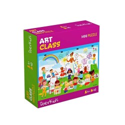 Sanat Sınıfı Mini Puzzle 40 Parça - Doerkids