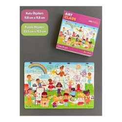 Sanat Sınıfı Mini Puzzle 40 Parça - 2