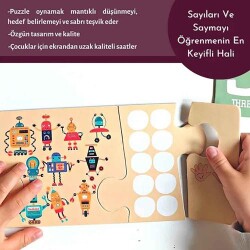Sayılar Jumbo Yer Puzzle - 2