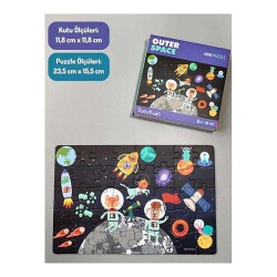 Uzay Boşluğu Mini Puzzle 40 Parça - 2
