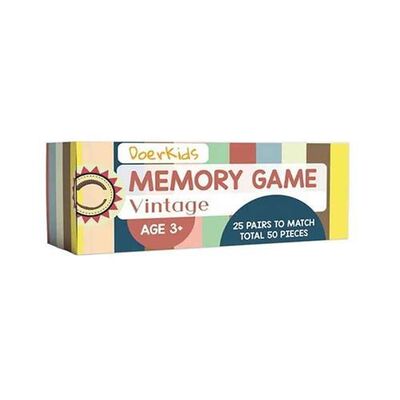 Vintage Hafıza Eşleştirme Oyunu