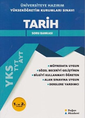 Doğan Akademi 2018 YKS TYT-AYT Tarih Soru Bankası - 1