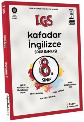 Doğan Akademi 8. Sınıf LGS Kafadar İngilizce Soru Bankası - 1