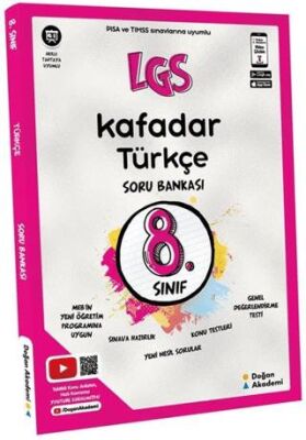 Doğan Akademi 8. Sınıf LGS Kafadar Türkçe Soru Bankası - 1