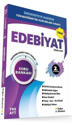 Doğan Akademi YKS AYT 2. Oturum Edebiyat Soru Bankası Orta ve İleri Düzey - 1