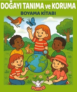 Doğayı Tanıma ve Koruma Boyama Kitabı - 1