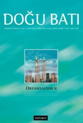 Doğu Batı Düşünce Dergisi Yıl: 5 Sayı: 20 - Oryantalizm - 2 - Doğu Batı Dergileri